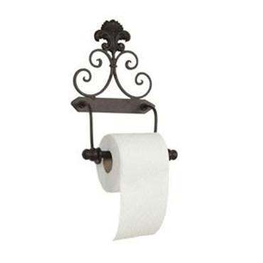 Dekorativ toiletrulleholder i antik stil
