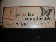 Livet er for kompliceret om morgenen
